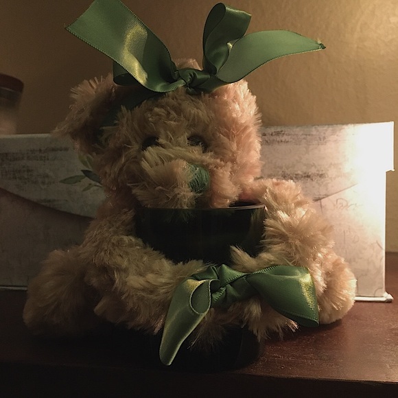 🛍COMBO Plush Mini Bear & Scented WoodWick Candle - Picture 10 of 12